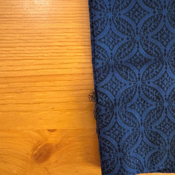 Banana Republic NWT Sloan Fit Navy Patterned Low Rise Ankle Pant - Size 6 - Picture 5 of 7